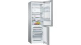 800 Series Free-standing fridge-freezer with freezer at bottom, glass door 23.5'' Black B10CB81NVB B10CB81NVB-6