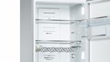 800 Series Free-standing fridge-freezer with freezer at bottom, glass door 23.5'' White B10CB81NVW B10CB81NVW-4