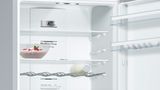 Series 4 free-standing fridge-freezer with freezer at bottom 186 x 70 cm Stainless steel look KGN46XL40I KGN46XL40I-4