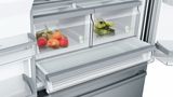 800 Series French Door Bottom Mount Refrigerator 36'' Stainless Steel, Easy clean stainless steel B26FT50SNS B26FT50SNS-4