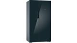 Series 8 Side-by-side fridge-freezer 175.6 x 91.2 cm Black KAN92LB35I KAN92LB35I-1
