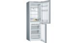 Serie | 2 Free-standing fridge-freezer with freezer at bottom 176 x 60 cm Inox-look KGN33NL3AG KGN33NL3AG-2