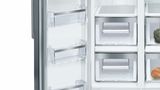 300 Series Freestanding Counter-Depth Side-by-Side Refrigerator 36'' Easy clean stainless steel B20CS30SNS B20CS30SNS-8