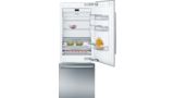 Benchmark® Built-in Bottom Freezer Refrigerator 30'' Flat Hinge B30BB935SS B30BB935SS-1