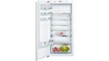 Serie 6 Einbau-Kühlschrank mit Gefrierfach 122.5 x 56 cm Flachscharnier mit Softeinzug KIL42AEF0H KIL42AEF0H-1