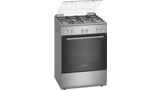 Serie | 2 Mașină de gătit cu plită gaz, independentă Inox HGA030D50 HGA030D50-1