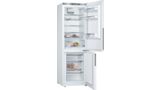 Serie | 4 Free-standing fridge-freezer with freezer at bottom 186 x 60 cm White KGE36VW4A KGE36VW4A-2
