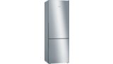 Series 6 Free-standing fridge-freezer with freezer at bottom 201 x 70 cm Brushed steel anti-fingerprint KGE49AICAG KGE49AICAG-1