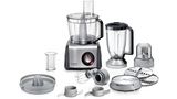 Procesador de alimentos MultiTalent 8 1250 W Negro, Acero inoxidable MC812M844 MC812M844-1
