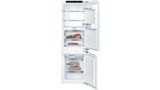 800 Series built-in fridge-freezer with freezer at bottom 22'' soft close flat hinge B09IB91NSP B09IB91NSP-1