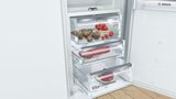 Series 8 Built-in fridge with freezer section 177.5 x 56 cm flat hinge KIF82PFF0 KIF82PFF0-5
