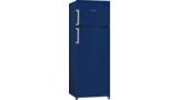 Serie | 4 free-standing fridge-freezer with freezer at top 175.4 x 65.2 cm Mid night blue KDN43VU30I KDN43VU30I-1