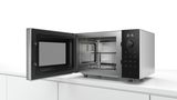 Seria 6 Wolnostojąca kuchenka mikrofalowa 46 x 29 cm Czarny FEM513MB0 FEM513MB0-4