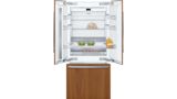 Benchmark® Réfrigérateur combiné intégrable 36'' à charnières plates B36IT900NP B36IT900NP-1