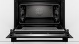Serie 8 Compacte oven met magnetron 60 x 45 cm Carbon black CMG836NC1 CMG836NC1-3