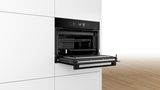Series 8 Built-in compact oven with microwave function 60 x 45 cm Carbon black CMG836NC1 CMG836NC1-4