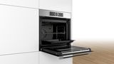 Serie | 8 Built-in oven with added steam function 60 x 60 cm Stainless steel HRG635BS1B HRG635BS1B-4