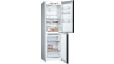 Serie | 4 Free-standing fridge-freezer with freezer at bottom 186 x 60 cm Black KGN34VB35G KGN34VB35G-1