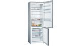Serie | 4 Free-standing fridge-freezer with freezer at bottom 203 x 70 cm Inox-look KGN49XL30G KGN49XL30G-2