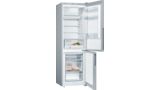 Serie | 4 Free-standing fridge-freezer with freezer at bottom 186 x 60 cm Inox-look KGV36VL32G KGV36VL32G-3