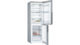Serie | 4 Free-standing fridge-freezer with freezer at bottom 176 x 60 cm Inox-look KGV33VL31G KGV33VL31G-2
