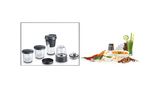 Universal cutter 3 x glass with storage lid, 1 x ToGo blender cup, 1 x chopping / 00577187 00577187-9