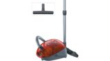 Bagged vacuum cleaner Red BSG62282 BSG62282-1