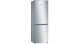 Series 2 Free-standing fridge-freezer with freezer at bottom 176 x 60 cm Stainless steel look KGN33NL30O KGN33NL30O-1
