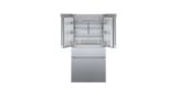 Série 800 Réfrigérateur à portes françaises congélateur en bas 36'' Acier inoxydable facile à nettoyer B36CL80ENS B36CL80ENS-12