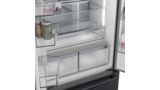 Série 800 Réfrigérateur à portes françaises congélateur en bas 36'' Acier inoxydable noir B36CT80SNB B36CT80SNB-5