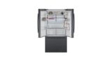 Série 800 Réfrigérateur à portes françaises congélateur en bas 36'' Acier inoxydable noir B36CT80SNB B36CT80SNB-9