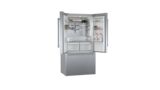 Série 800 Réfrigérateur à portes françaises congélateur en bas 36'' Acier inoxydable facile à nettoyer B36CT81SNS B36CT81SNS-9