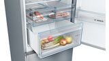 Serie | 4 Free-standing fridge-freezer with freezer at bottom 186 x 60 cm Inox-look KGN36VL35G KGN36VL35G-5