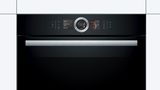 Serie | 8 Built-in oven with steam function 60 x 60 cm Black HSG656XB6A HSG656XB6A-2