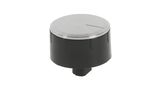 Knob-cooking area CILINDRICAL control knob BLACK + PVD 10007649 10007649-1