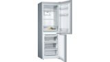 Series 2 Free-standing fridge-freezer with freezer at bottom 176 x 60 cm Stainless steel look KGN33NLEAG KGN33NLEAG-2