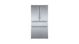 800 Series French Door Bottom Mount Refrigerator 36'' Brushed steel anti-fingerprint B36CL80SNS B36CL80SNS-3