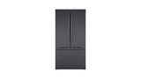 800 Series French Door Bottom Mount 36'' Black stainless steel B36CT80SNB B36CT80SNB-17