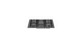 Benchmark® Gas Cooktop 30'' Tempered glass, Dark silver NGMP077UC NGMP077UC-11