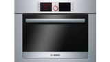Series 8 Built-in compact oven with steam function 60 x 45 cm Stainless steel HBC36D754B HBC36D754B-1
