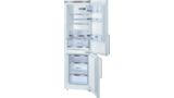Serie | 6 Free-standing fridge-freezer with freezer at bottom 186 x 60 cm White KGE36AW30 KGE36AW30-1