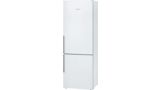 Serie | 6 Free-standing fridge-freezer with freezer at bottom KGE49AW30G KGE49AW30G-2