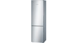 Serie | 4 Free-standing fridge-freezer with freezer at bottom 201 x 60 cm Inox-look KGV39VL31G KGV39VL31G-2