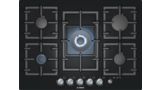 Serie | 6 Cristal templado de alta resistencia negro, 70 cm de ancho PPQ716M91V PPQ716M91V-1