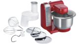 Køkkenmaskine MUM4 600 W Rød, sølv MUM48R1 MUM48R1-1