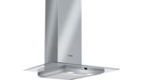 Wall-mounted cooker hood 70 cm clear glass DWA07E650B DWA07E650B-1