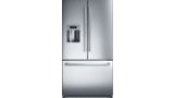 Serie | 8 French Door Bottom freezer, 3 doors Stainless steel KFN91PJ10A KFN91PJ10A-1