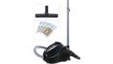 Bagged vacuum cleaner Black BSN1823SG BSN1823SG-1