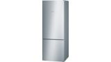 Série 4 Réfrigérateur combiné pose-libre 191 x 70 cm Couleur Inox KGV58VL31S KGV58VL31S-1