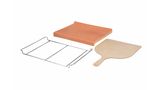 Baking stone complete kit (baking stone, grid and paddle) For 60cm/24